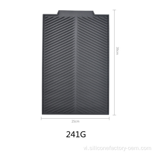 Thảm thoát nước quầy bếp silicon